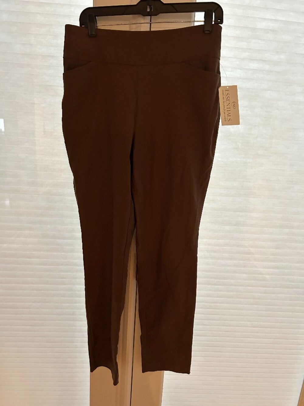 NWT Cato Brown Pants High Rise/Slim-- Size 10
